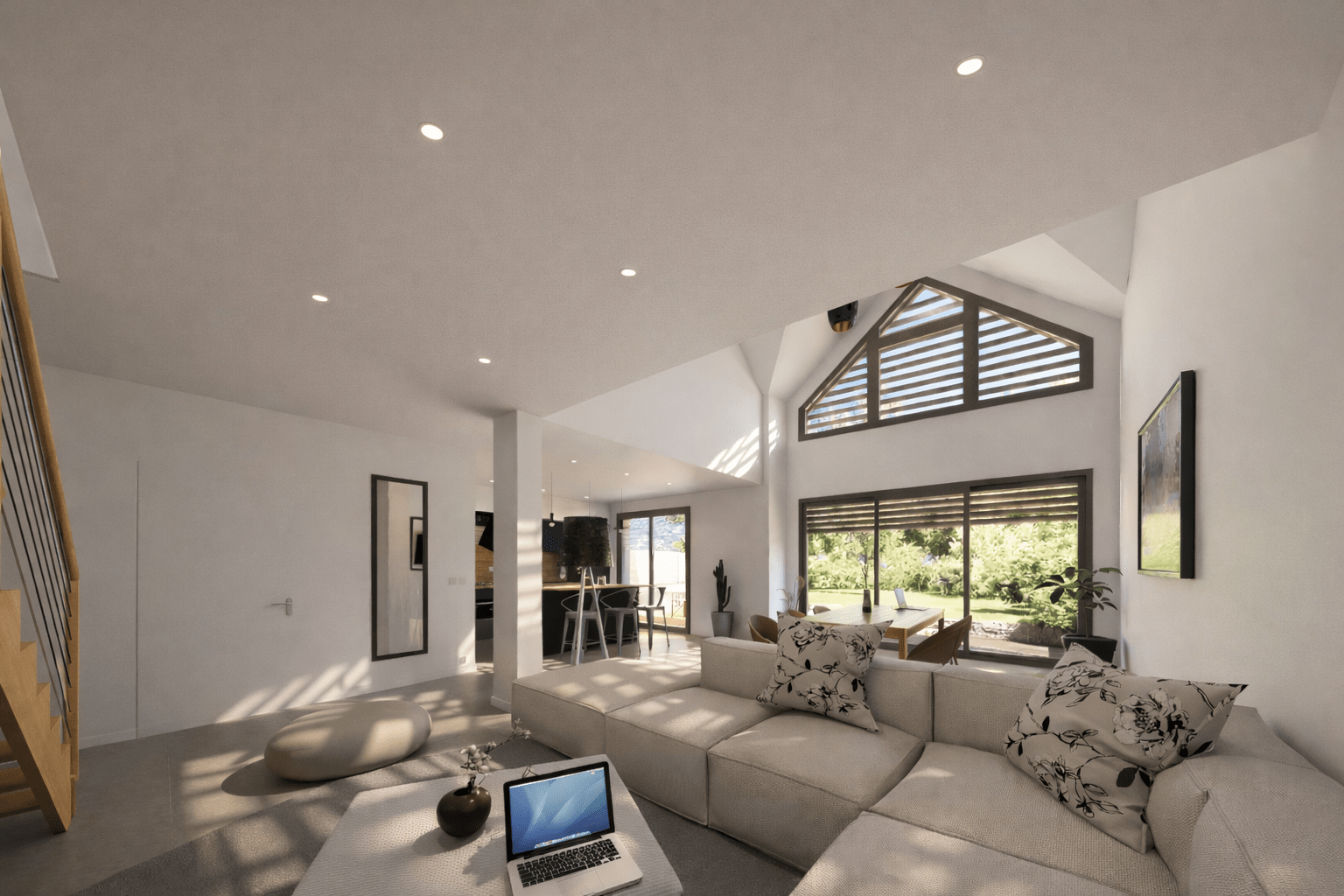 Réalisation de 3 maisons neuves