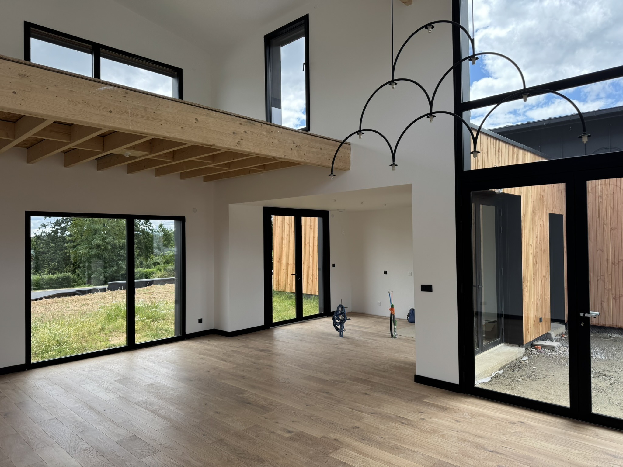 Maison contemporaine en ossature bois