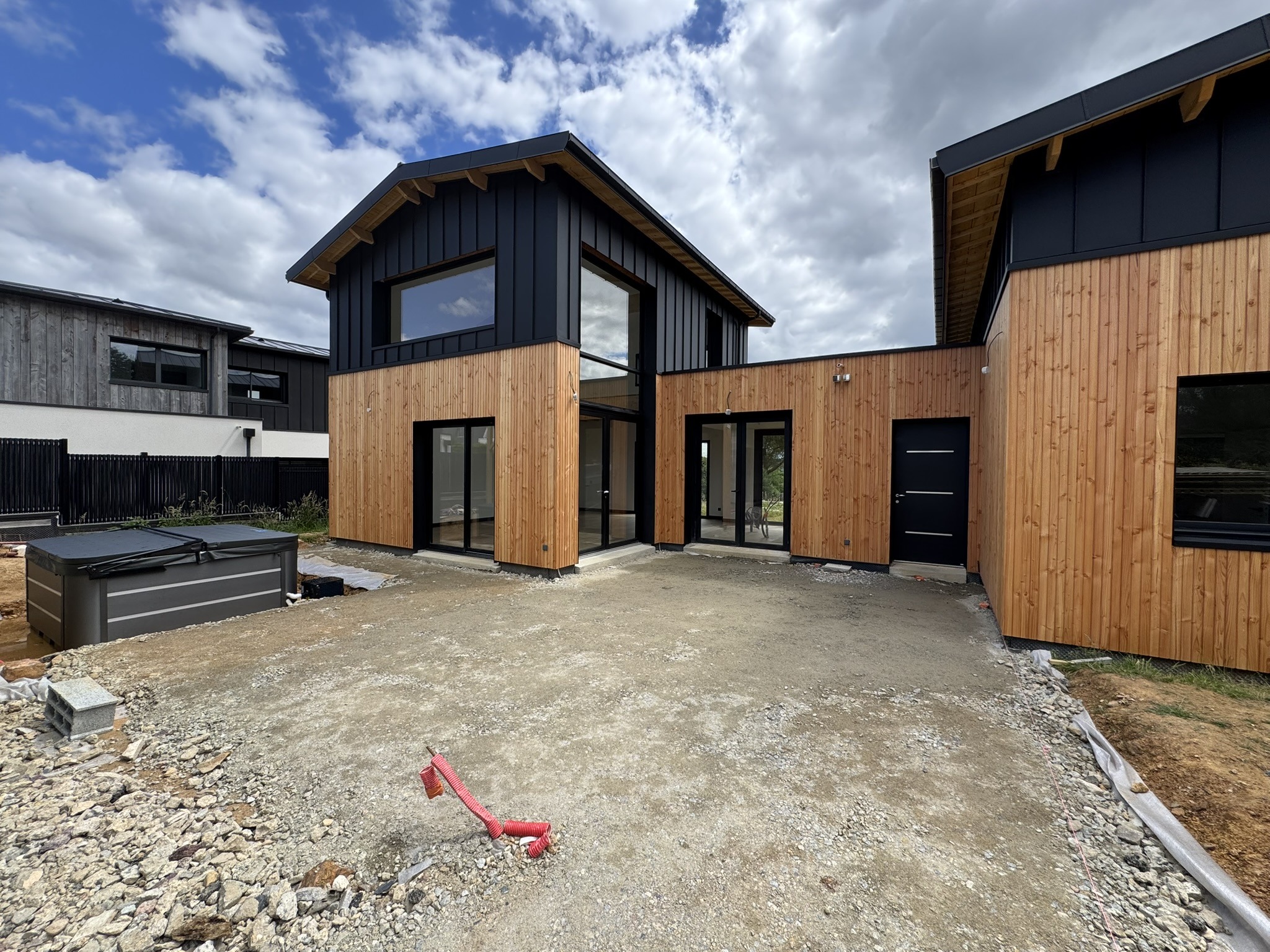 Maison contemporaine en ossature bois