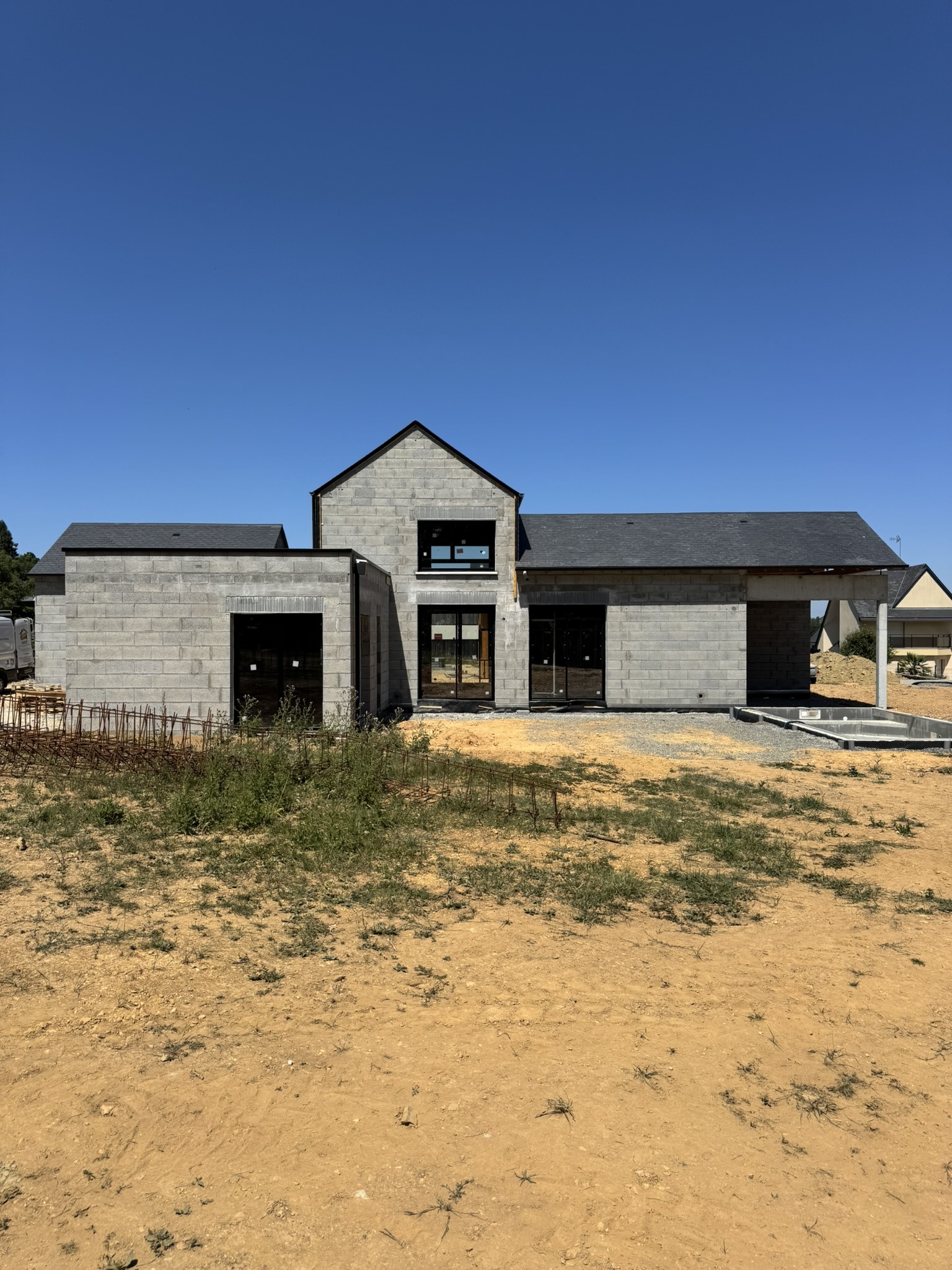 Construction d&rsquo;une maison neuve