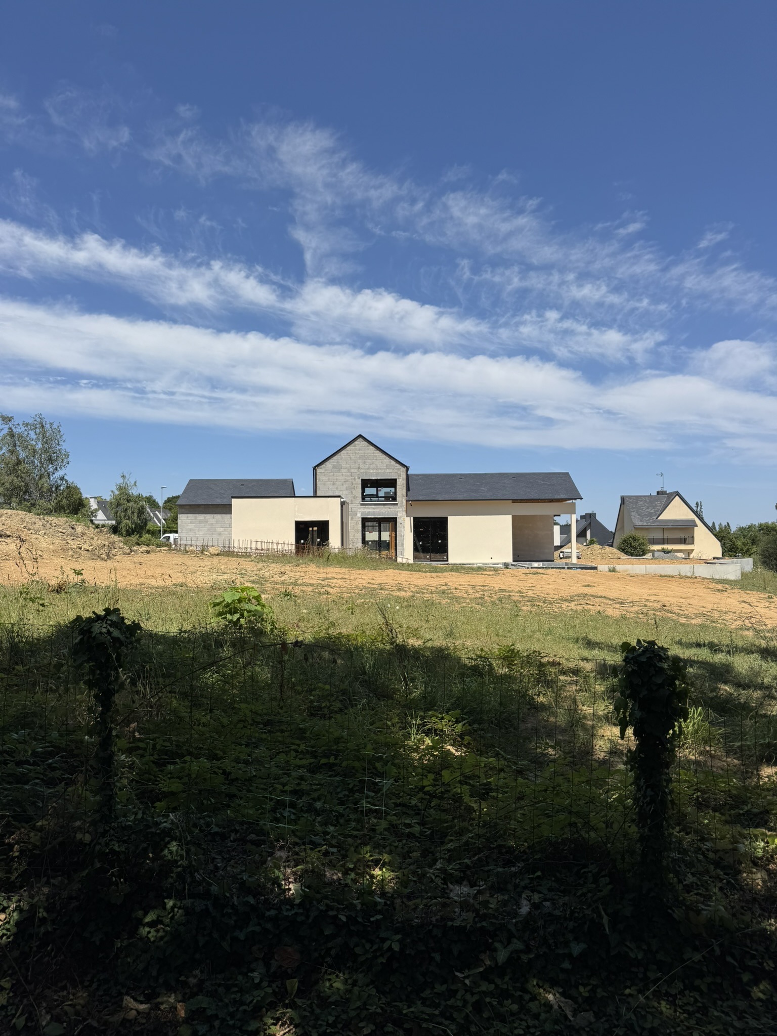 Construction d&rsquo;une maison neuve