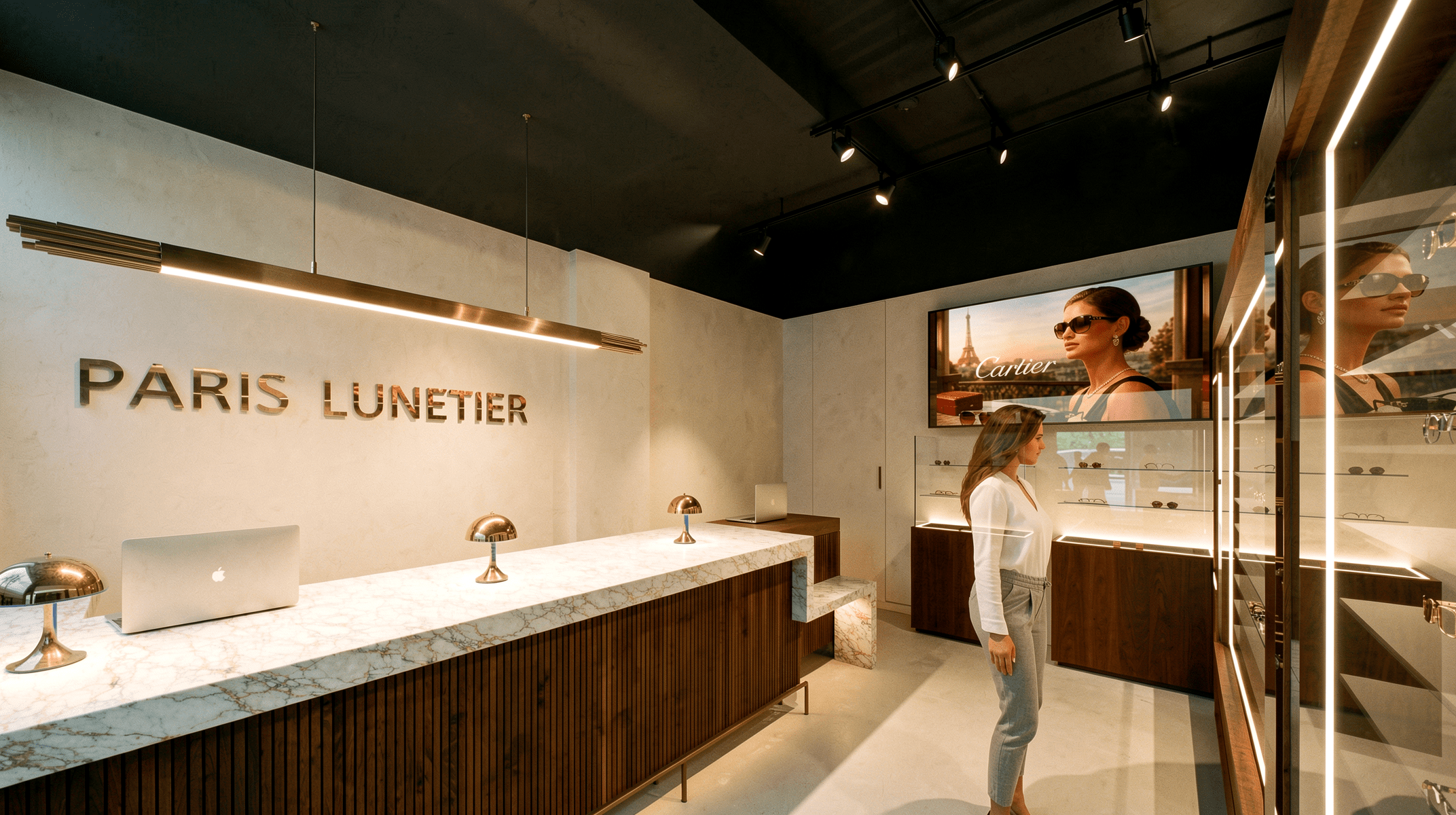 Création d&rsquo;une boutique : Opticien