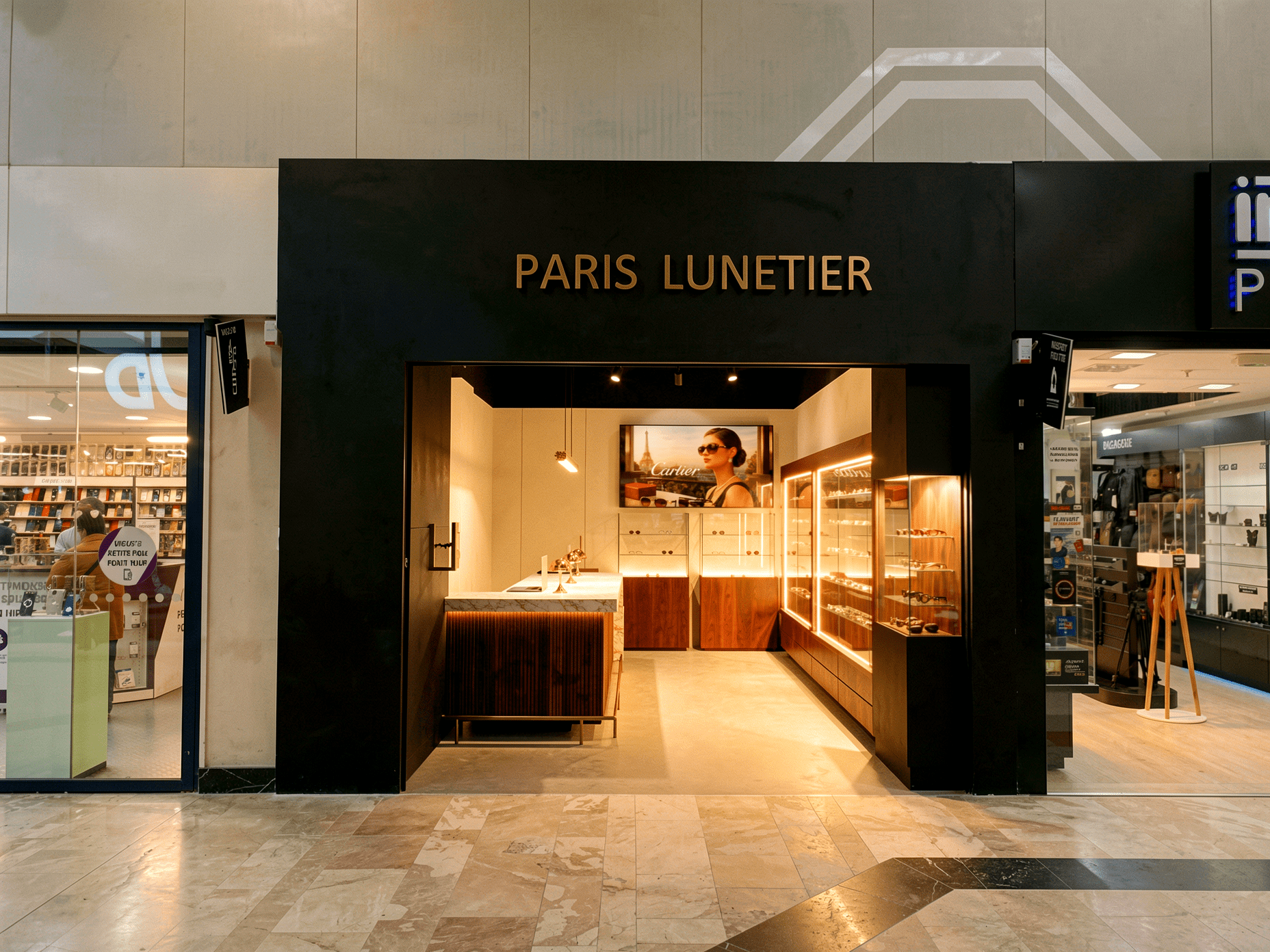 Création d&rsquo;une boutique : Opticien