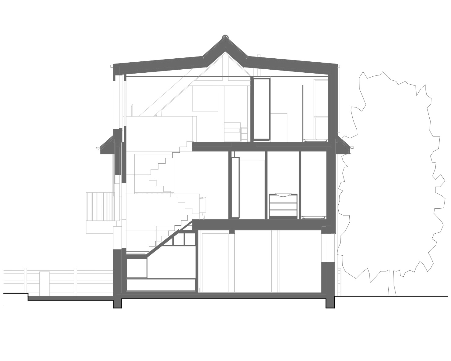Rénovation, surélévation et création d&rsquo;une annexe