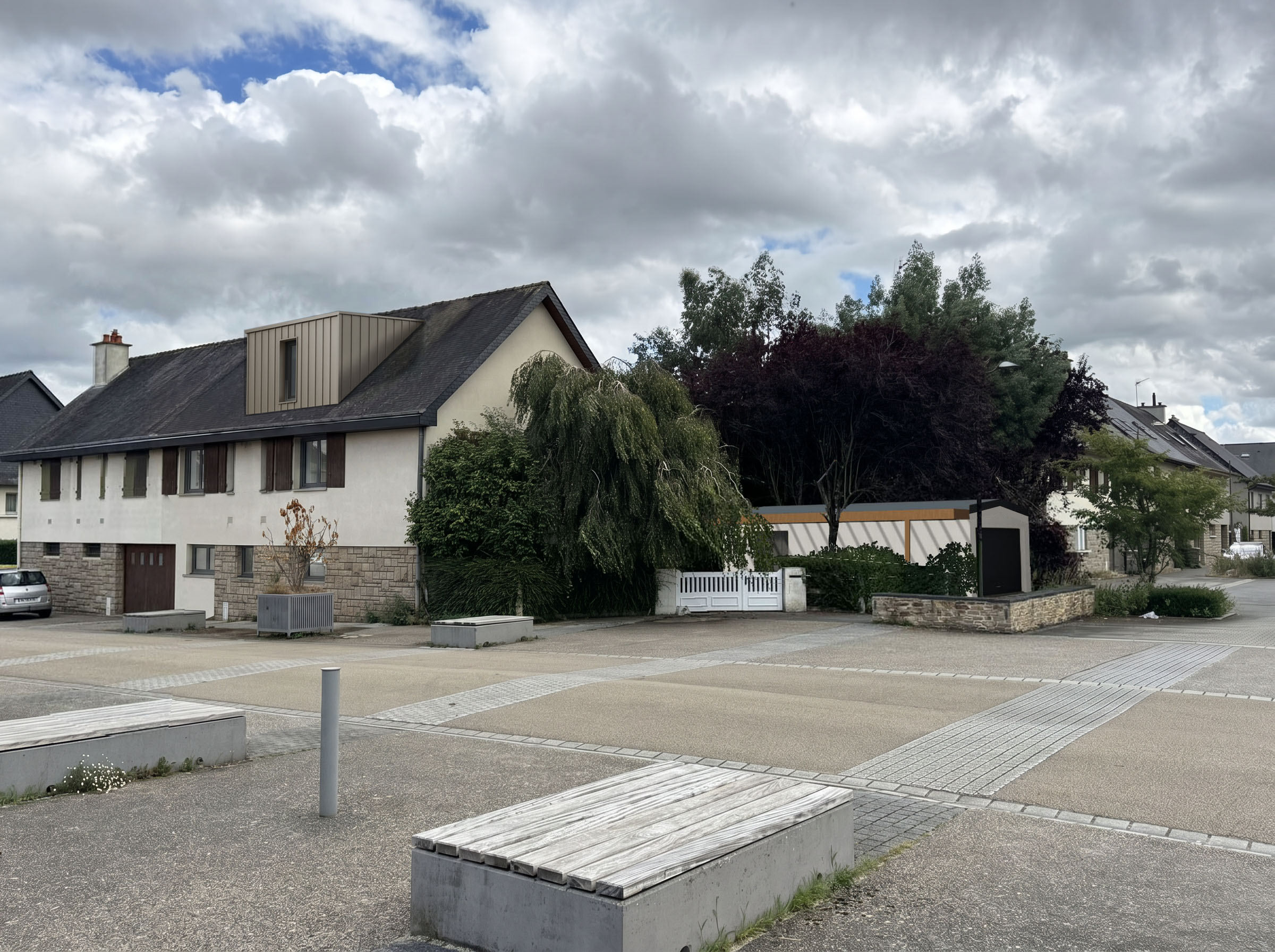 Rénovation, surélévation et création d&rsquo;une annexe