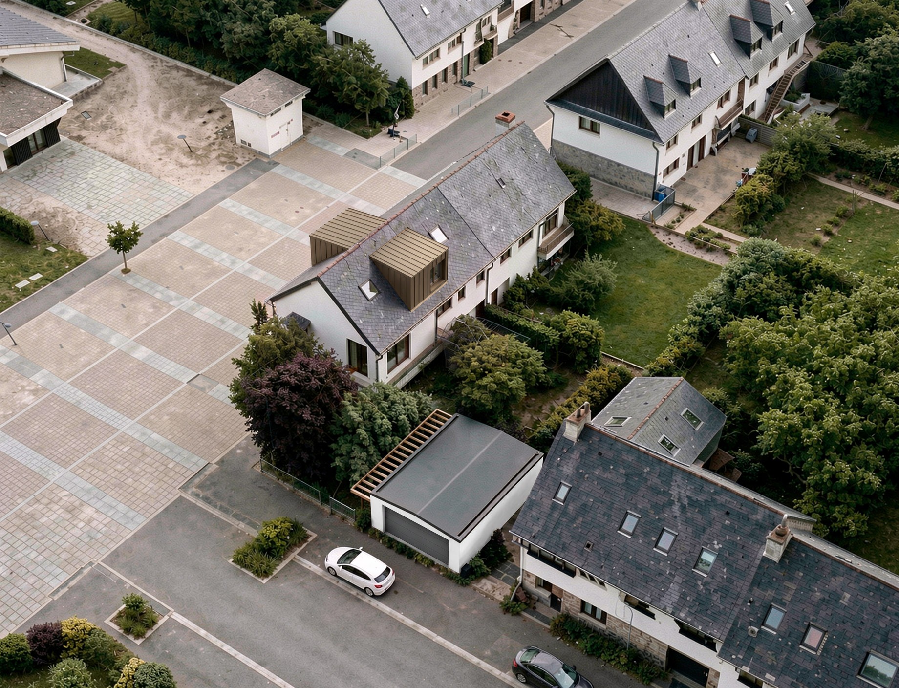 Rénovation, surélévation et création d&rsquo;une annexe
